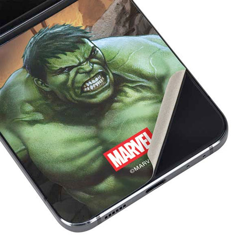 Marvel Enraged Hulk Galaxy Z Flip5 5G Skin